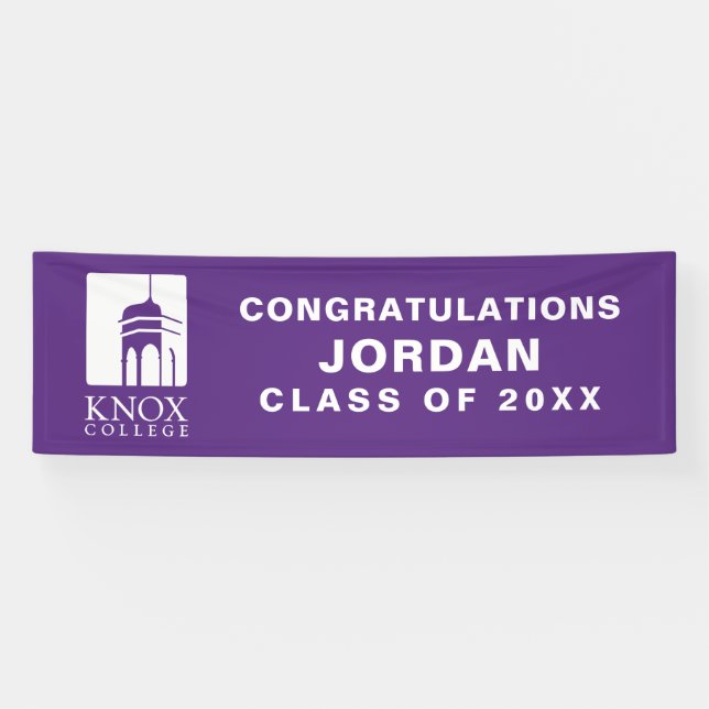 Knox College Graduation Banner (Horizontal)