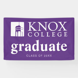 Knox College Graduation Banner