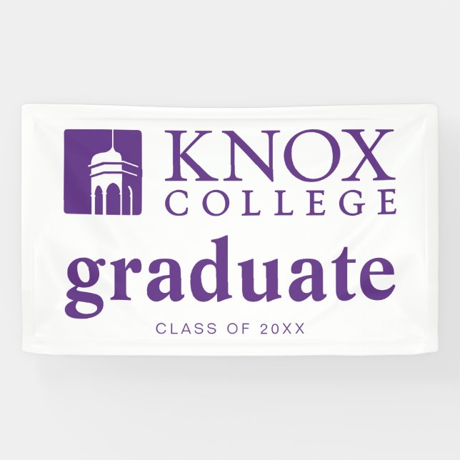 Knox College Graduation Banner (Horizontal)