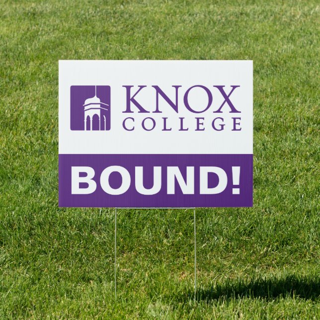 Knox College Graduation Sign (Insitu)