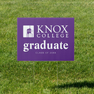Knox College Graduation Sign