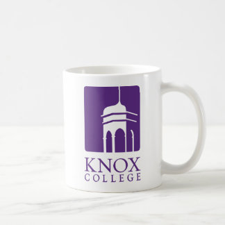 Knox College Old Main Tower Icon & Wordmark Coffee Mug