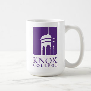 Knox College Old Main Tower Icon & Wordmark Coffee Mug