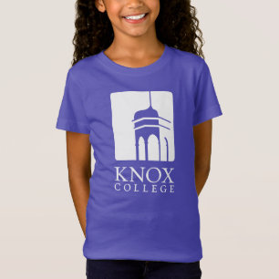 Knox College Old Main Tower Icon & Wordmark T-Shirt