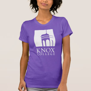 Knox College Old Main Tower Icon & Wordmark T-Shirt