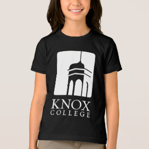 Knox College Old Main Tower Icon & Wordmark Tri-Blend Shirt