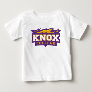 Knox College Prairie Fire Athletic Logo Baby T-Shirt