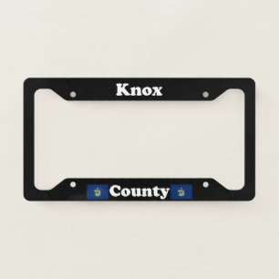 Knox County Maine LPF License Plate Frame