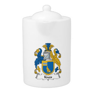 Knox Family Crest Teapot