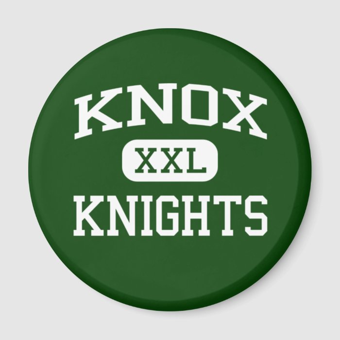 Knox   Knights   Junior   The Woodlands Texas Fridge Magnet