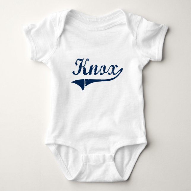 Knox Pennsylvania Classic Design Baby Bodysuit (Front)