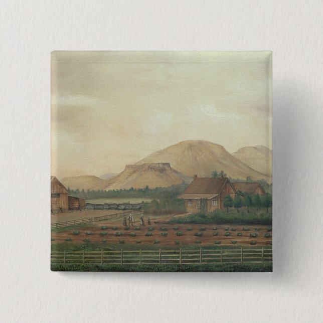 Knox Ranch, Idaho Pinback Button (Front)
