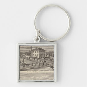 Knox, Stone residences Keychain