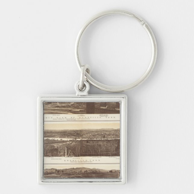 Knoxville, Chattanooga Keychain (Front)
