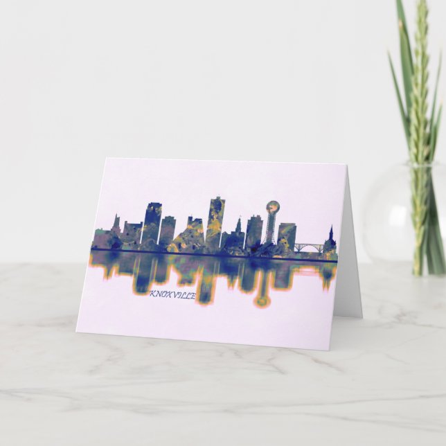 Knoxville Skyline Holiday Card (Front)