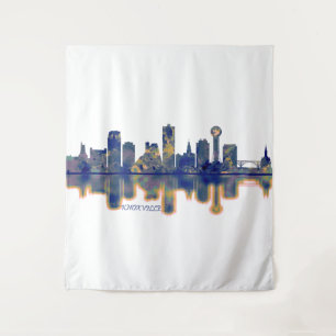 Knoxville Skyline Tapestry