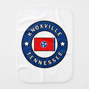 Knoxville Tennessee Baby Burp Cloth
