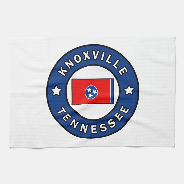 Knoxville Tennessee Kitchen Towel (Horizontal)