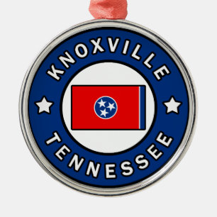 Knoxville Tennessee Metal Ornament