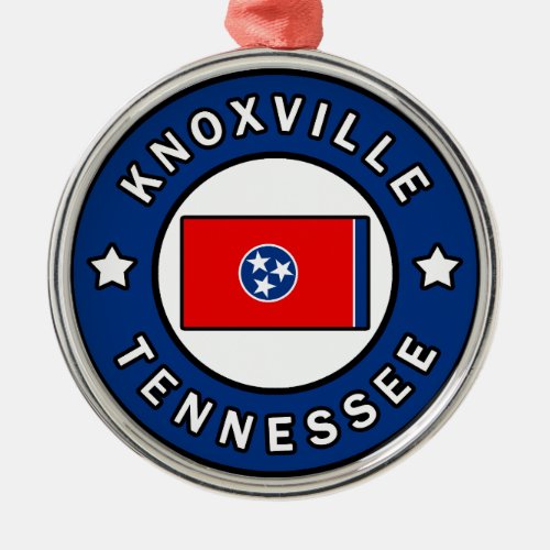 Knoxville Tennessee Metal Ornament