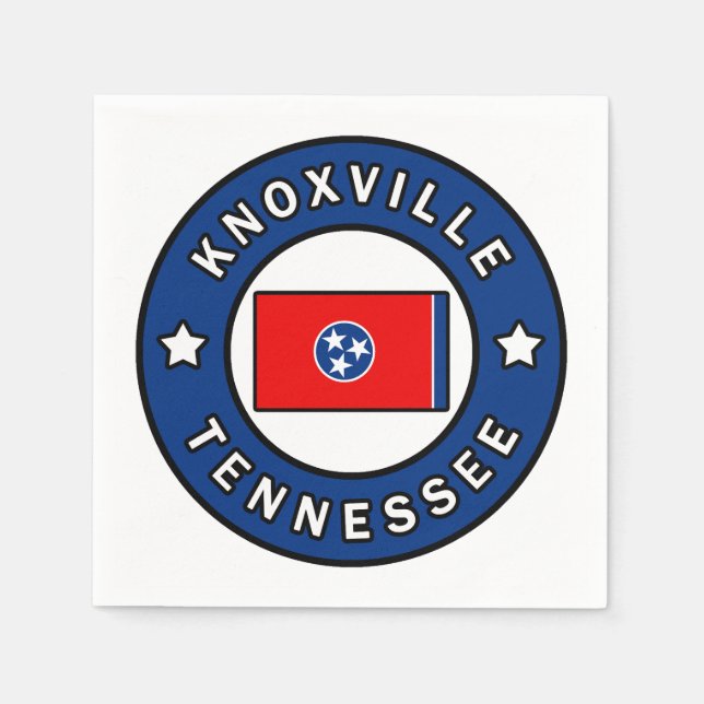 Knoxville Tennessee Napkins (Front)