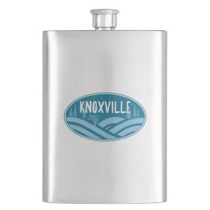 Knoxville Tennessee Outdoors Flask