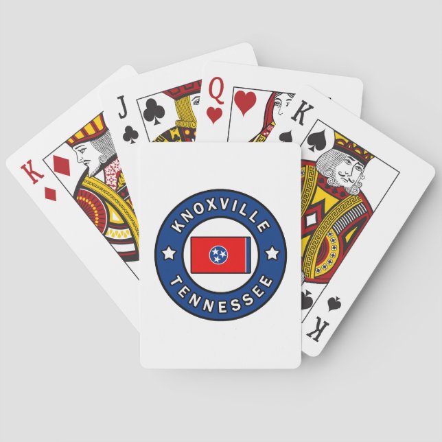 Knoxville Tennessee Poker Cards (Back)