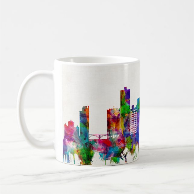 Knoxville Tennessee Skyline Coffee Mug (Left)