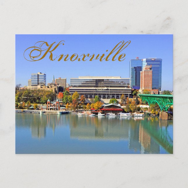 Knoxville, Tennessee, U.S.A. Postcard (Front)