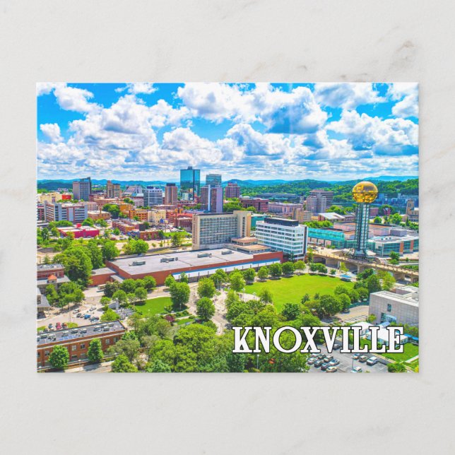 Knoxville, Tennessee, USA Postcard (Front)