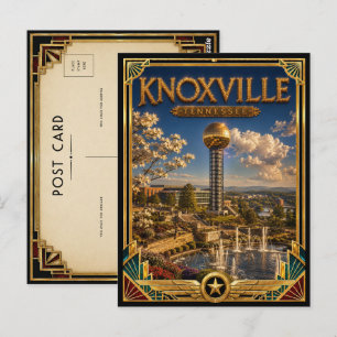 Knoxville Tennessee Vintage Art Deco Golden Age Postcard