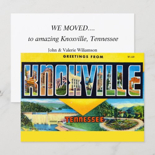 Knoxville TN Moving Announcement