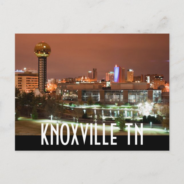 KNOXVILLE TN POSTCARD (Front)