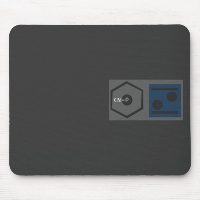 KNP- made in Berlin Mouse Pad (Front)
