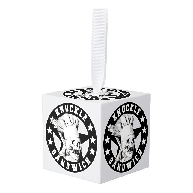 Knuckle Sandwich All Star 2 Cube Ornament (Front Angled)