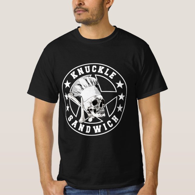 Knuckle Sandwich All Star White Knockout T-Shirt (Front)