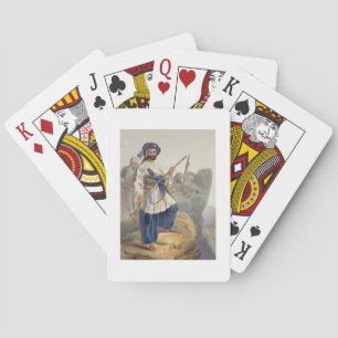Ko-i-Staun Foot Soldiery in Summer Costume, Active Poker Cards