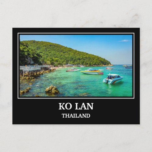Ko Lan Thailand Postcard