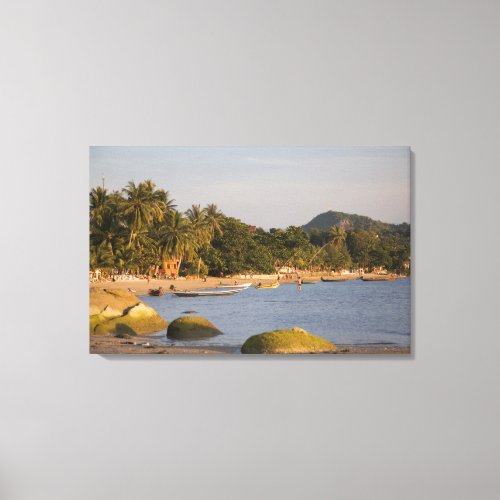 Ko Phangan Thailand Outside the hectic island Canvas Print