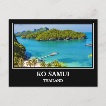 Ko Samui Thailand Postcard by MalaysiaGiftsShop at Zazzle