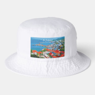 Ko Sichang, Thailand - Vibrant Harbor View Bucket Hat