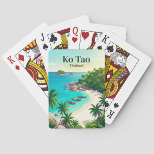 Ko Tao Thailand Poker Cards