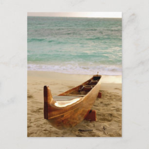Koa Canoe Postcard