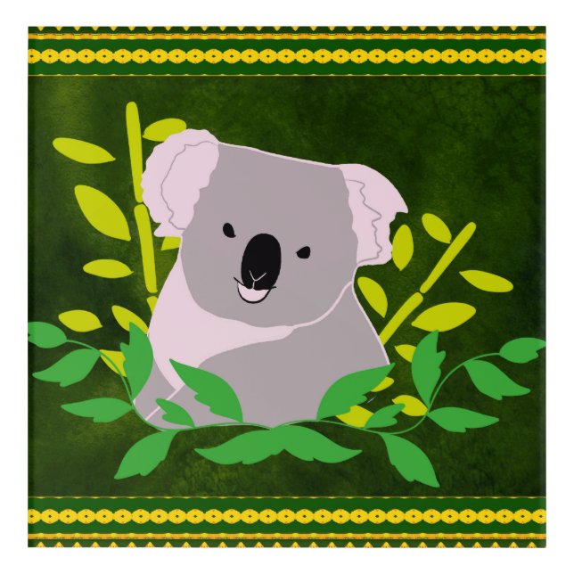 Koala Acrylic Print (Front)