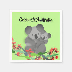 Koala and Joey Napkins
