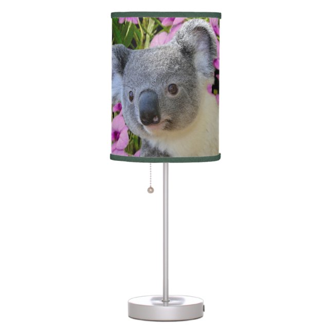 Koala and Orchids Table Lamp (Right)