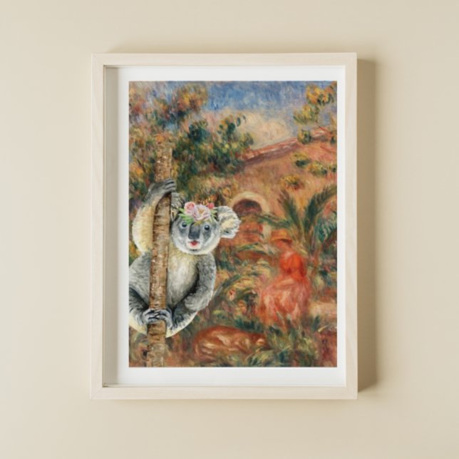 Koala and Renoir's Farmhouse Poster (Creator Uploaded)