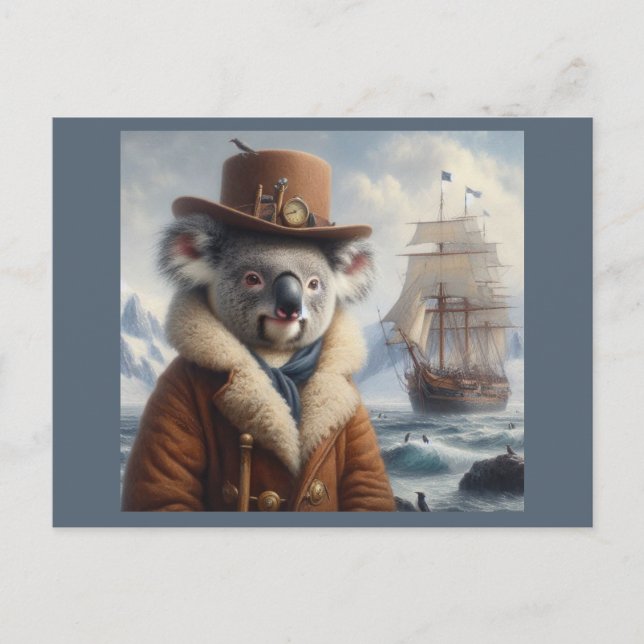 Koala Arctic Explorer Postcard (Front)