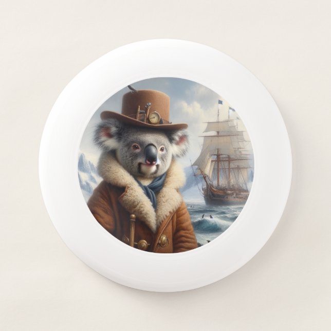 Koala Arctic Explorer Wham-O Frisbee (Front)