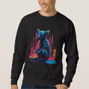 Koala Artwork - Architecture Animal Motif Art Anim Sweatshirt